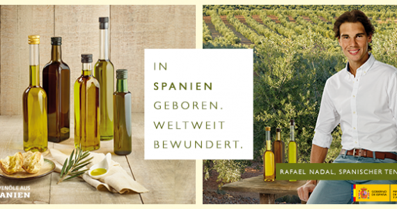 Olivenöle aus Spanien und Rafa Nadal: aus Spanien und weltweit bewundert