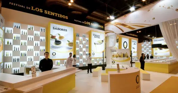 XXVII.  Internationale Ausstellung Salon des Clubs der Gourmets 2013 – Werkstatt der Sinne. Präsentierung des neuen Förderprogramms “Olivenöle aus Spanien”.
