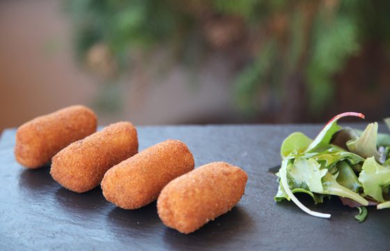 Kroketten mit iberischem Schinken