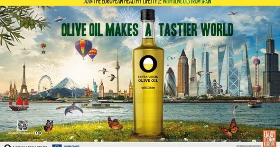 Werbekampagne Olive Oil Makes a tastier World in Europa