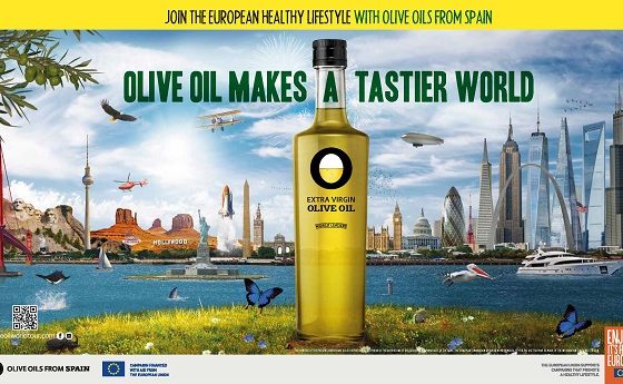 Werbekampagne Olive Oil Makes a tastier World in den Vereinigten Staaten