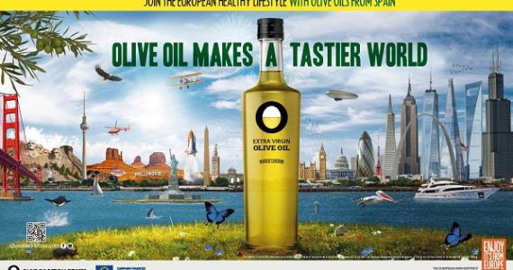 Werbekampagne Olive Oil Makes a tastier World in den Vereinigten Staaten