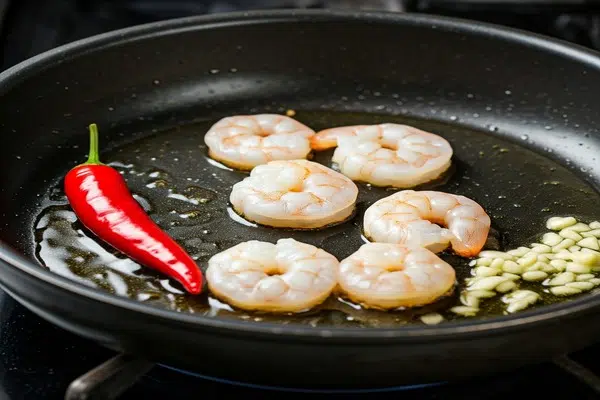 Garnelen mit Knoblauch, spanische Art