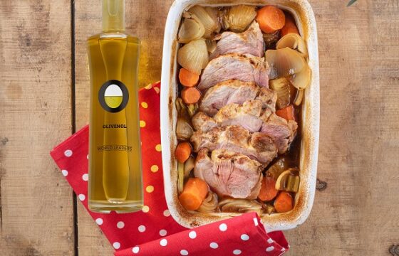 Schweinebraten mit Gemüse